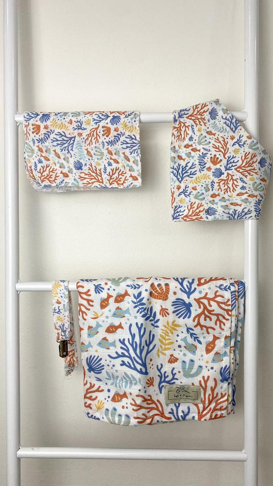 coral swaddle