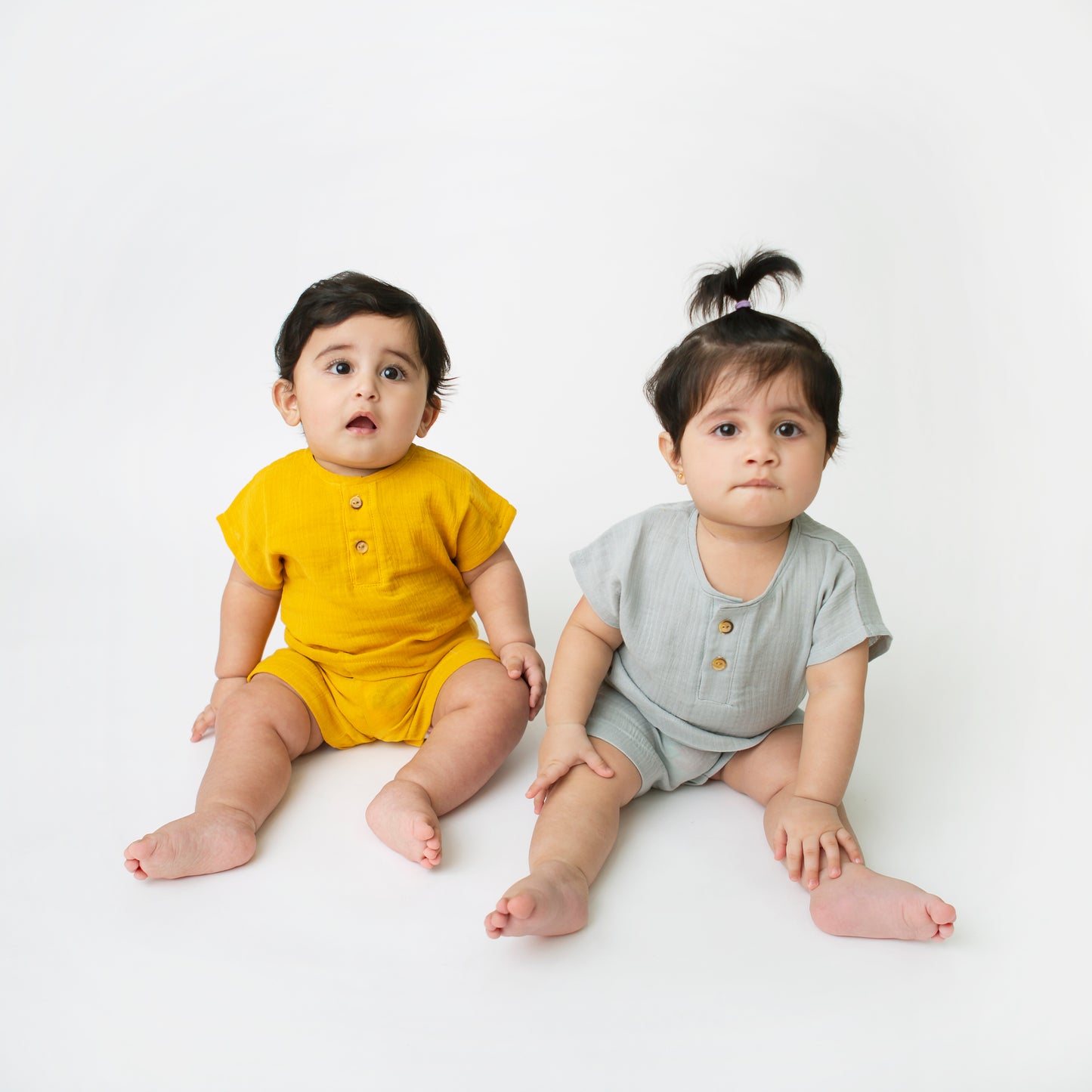 short Muslin set