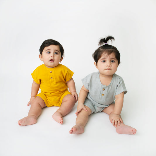 short Muslin set