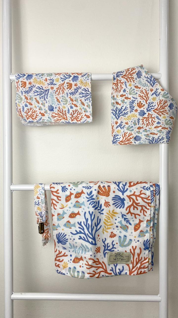 coral swaddle