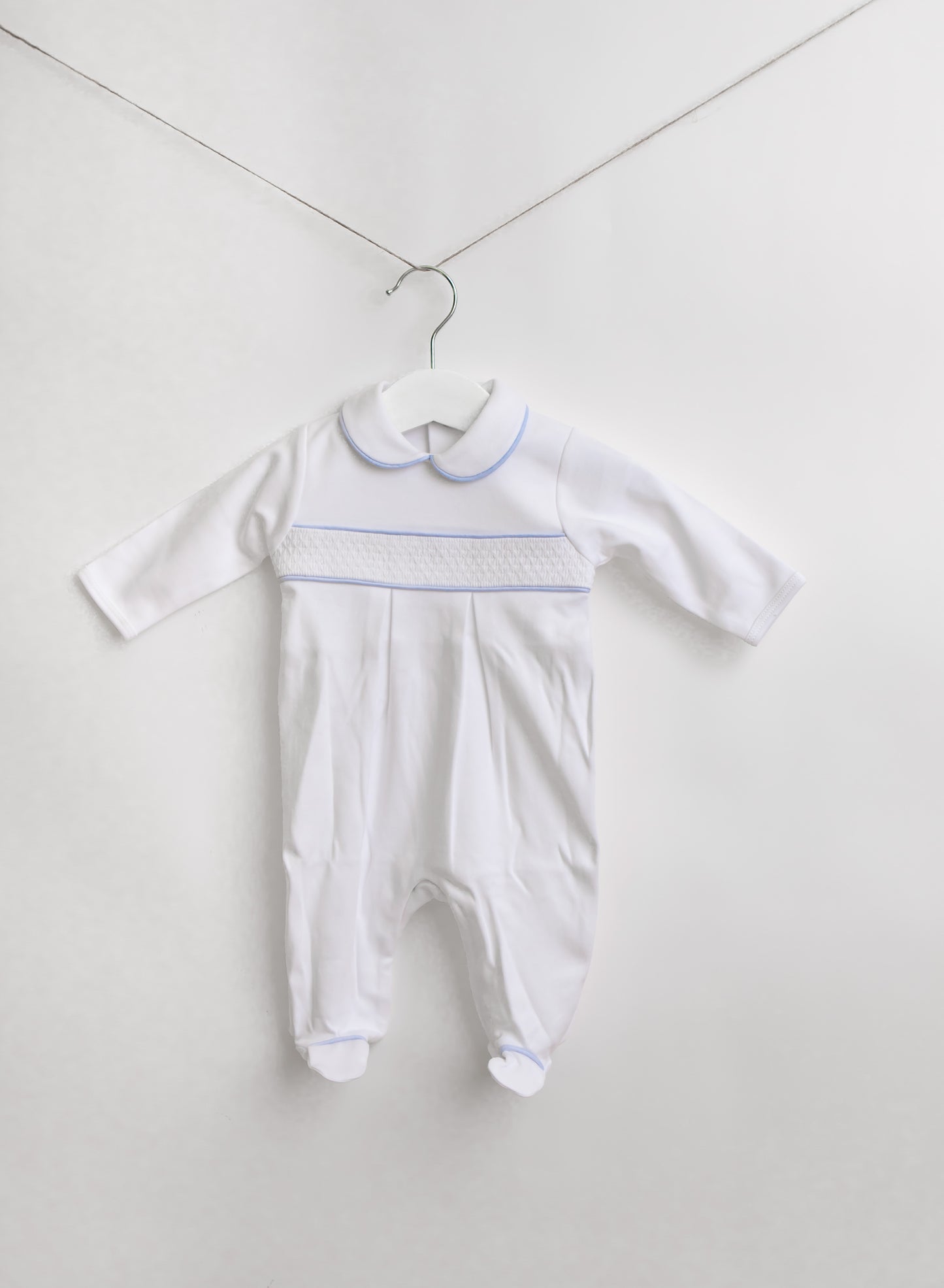 Navy line romper