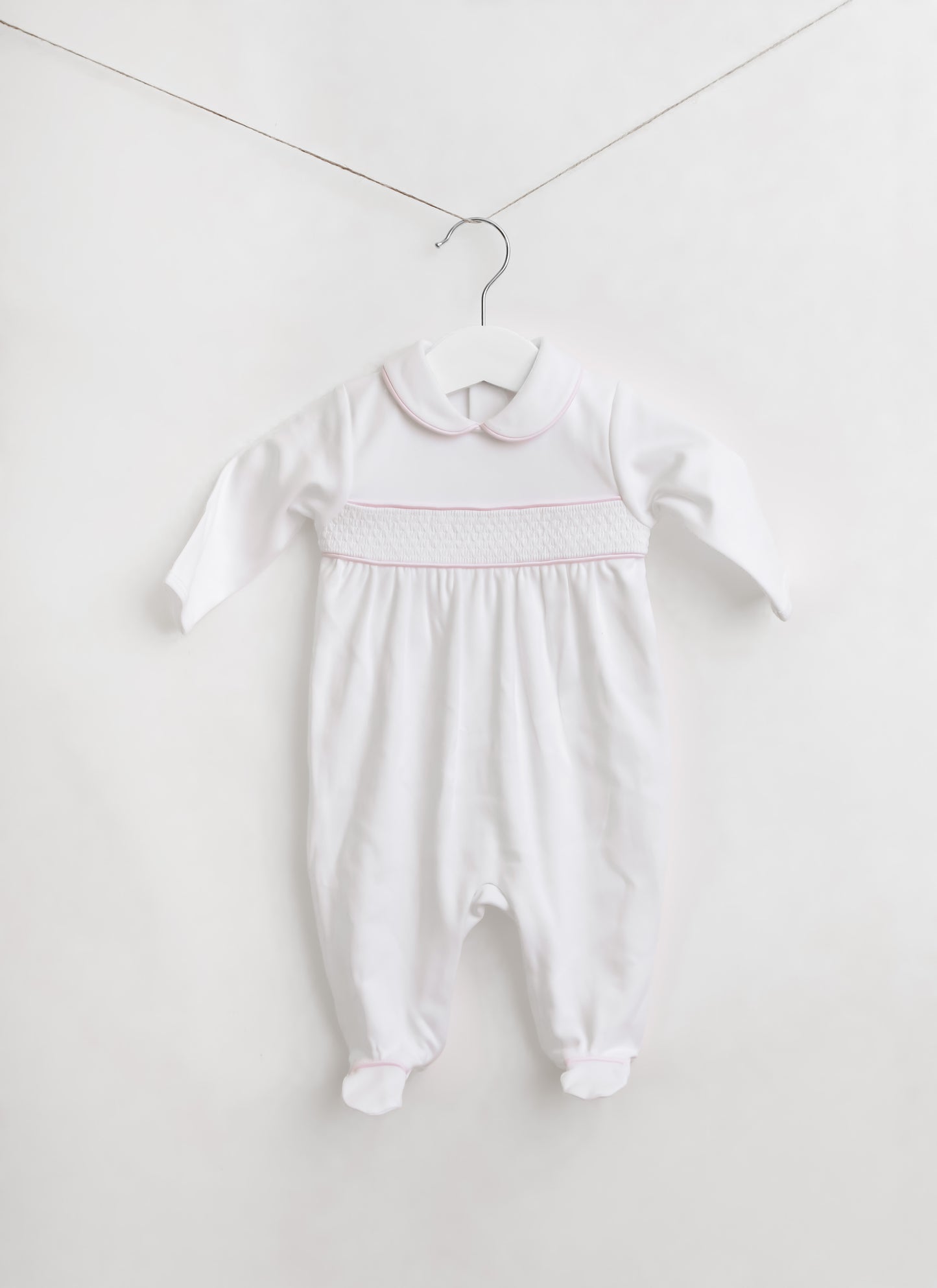 Navy line romper