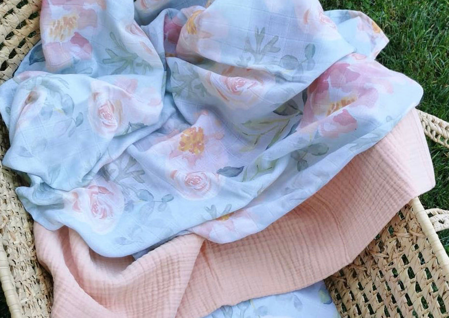 flowers swaddle