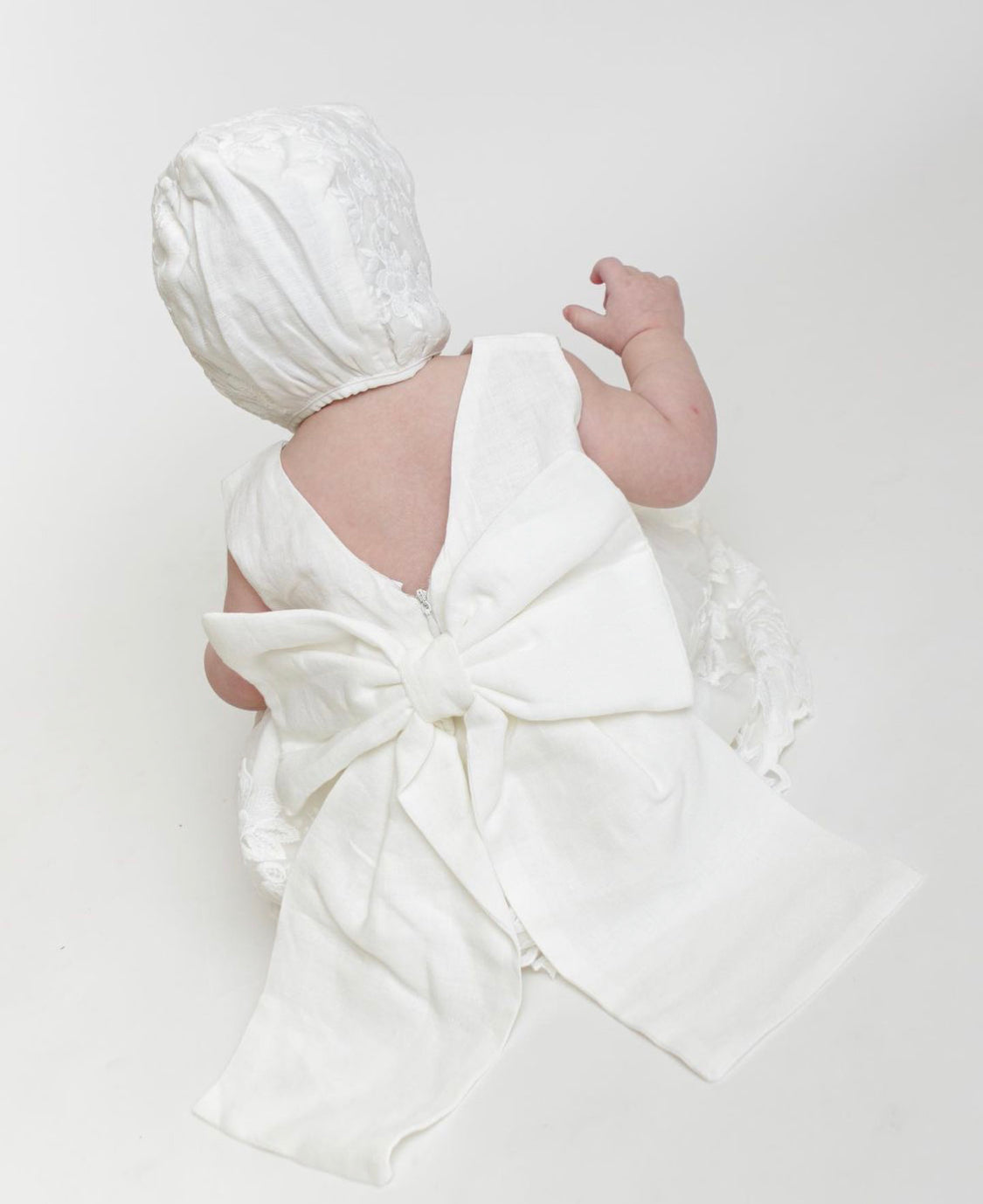 Linen Lace dress set